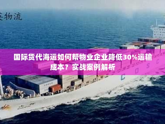 国际货代海运如何帮物业企业降低30%运输成本？实战案例解析