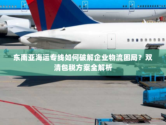 东南亚海运专线如何破解企业物流困局？双清包税方案全解析