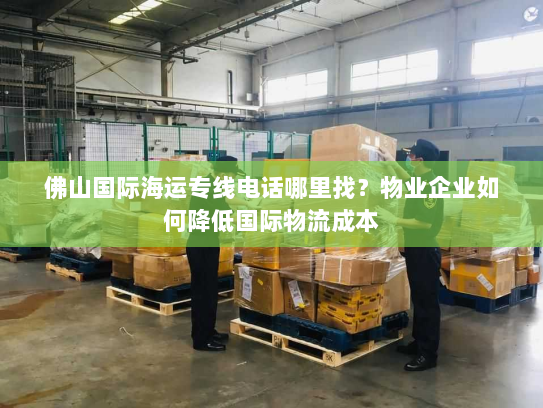 佛山国际海运专线电话哪里找？物业企业如何降低国际物流成本