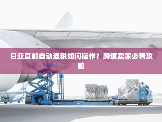 日亚直邮自动退税如何操作?跨境卖家必看攻略 日亚直邮自动退税如何操作?跨境卖家必看攻略