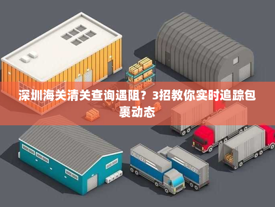 深圳海关清关查询遇阻？3招教你实时追踪包裹动态