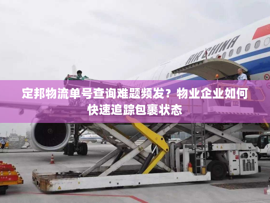 定邦物流单号查询难题频发？物业企业如何快速追踪包裹状态