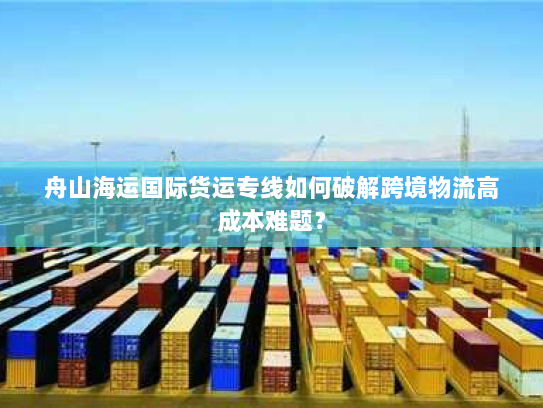 舟山海运国际货运专线如何破解跨境物流高成本难题？