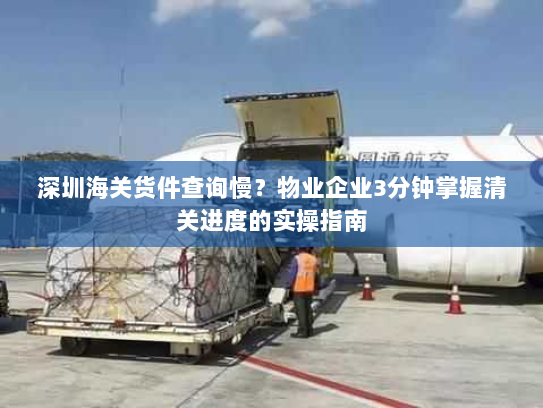 深圳海关货件查询慢？物业企业3分钟掌握清关进度的实操指南