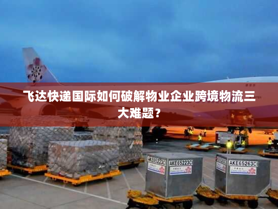 飞达快递国际如何破解物业企业跨境物流三大难题? 飞达快递国际如何破解物业企业跨境物流三大难题?
