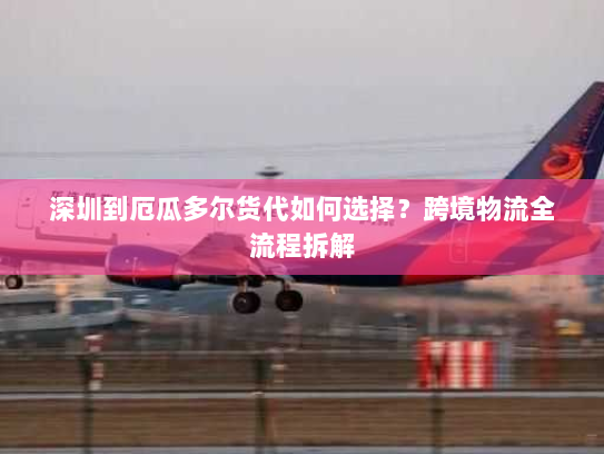 深圳到厄瓜多尔货代如何选择？跨境物流全流程拆解