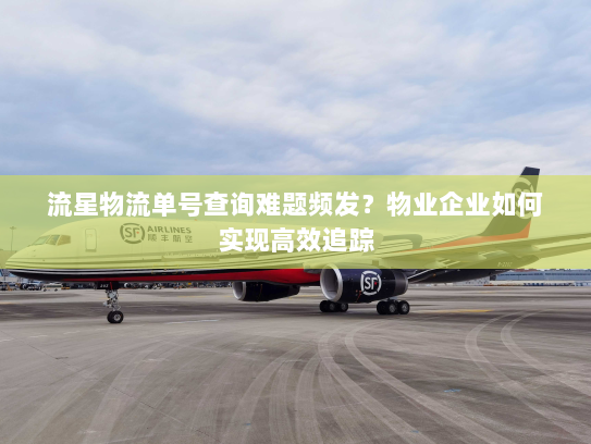 流星物流单号查询难题频发？物业企业如何实现高效追踪