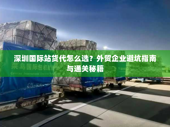 深圳国际站货代怎么选？外贸企业避坑指南与通关秘籍
