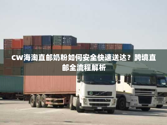 CW海淘直邮奶粉如何安全快速送达？跨境直邮全流程解析