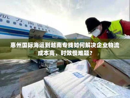 惠州国际海运到越南专线如何解决企业物流成本高、时效慢难题？