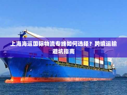上海海运国际物流专线如何选择?跨境运输避坑指南 上海海运国际物流专线如何选择?跨境运输避坑指南
