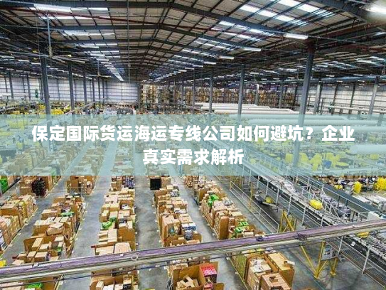 保定国际货运海运专线公司如何避坑?企业真实需求解析 保定国际货运海运专线公司如何避坑?企业真实需求解析