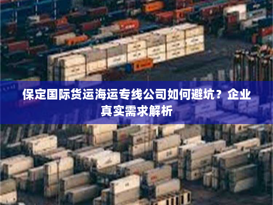 保定国际货运海运专线公司如何避坑?企业真实需求解析 保定国际货运海运专线公司如何避坑?企业真实需求解析