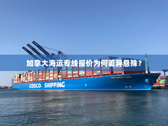 加拿大海运专线报价为何差异悬殊？