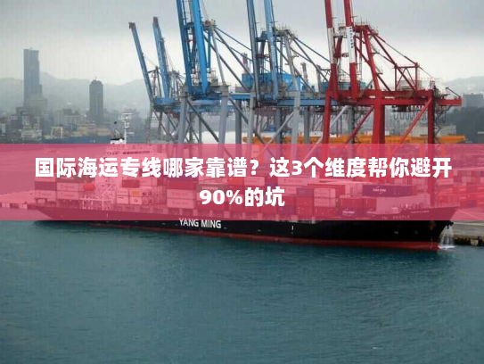 国际海运专线哪家靠谱？这3个维度帮你避开90%的坑