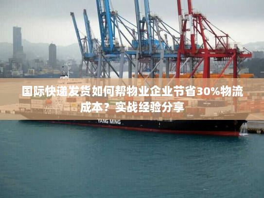 国际快递发货如何帮物业企业节省30%物流成本？实战经验分享