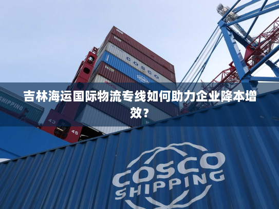 吉林海运国际物流专线如何助力企业降本增效？