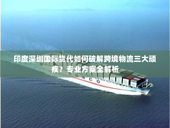印度深圳国际货代如何破解跨境物流三大顽疾?专业方案全解析 印度深圳国际货代如何破解跨境物流三大顽疾?专业方案全解析