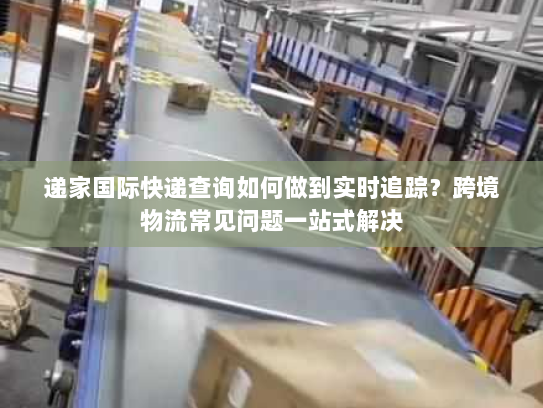 递家国际快递查询如何做到实时追踪？跨境物流常见问题一站式解决