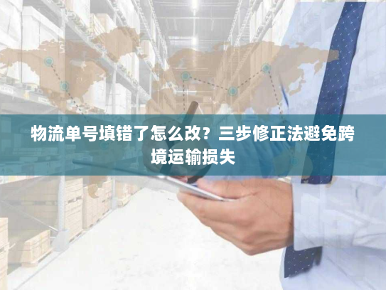 物流单号填错了怎么改？三步修正法避免跨境运输损失