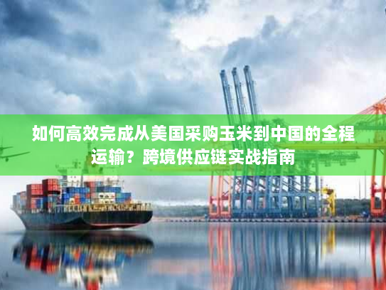 如何高效完成从美国采购玉米到中国的全程运输？跨境供应链实战指南