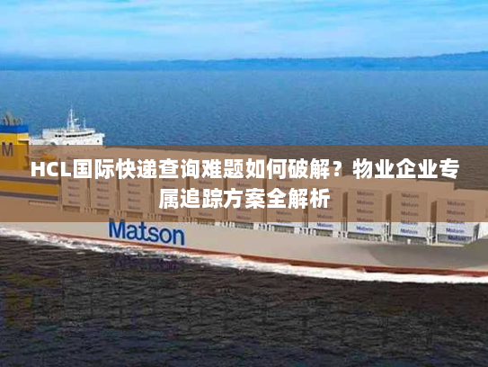 HCL国际快递查询难题如何破解？物业企业专属追踪方案全解析