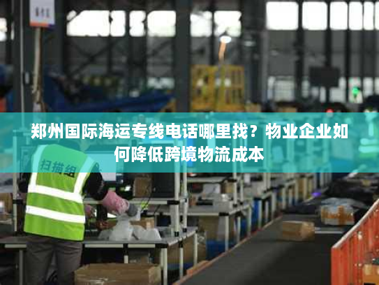 郑州国际海运专线电话哪里找？物业企业如何降低跨境物流成本