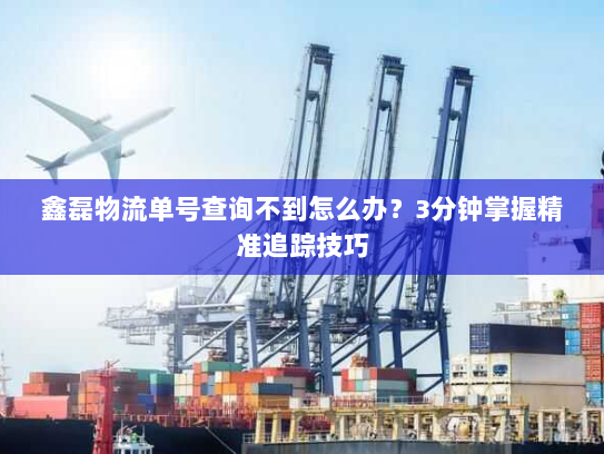 鑫磊物流单号查询不到怎么办？3分钟掌握精准追踪技巧