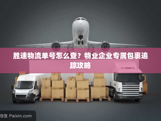 胜速物流单号怎么查？物业企业专属包裹追踪攻略