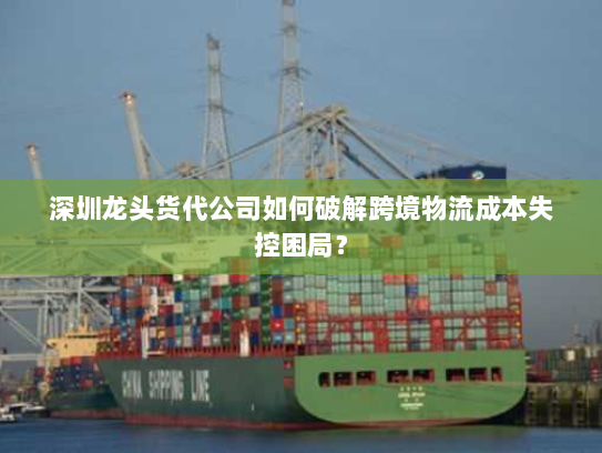 深圳龙头货代公司如何破解跨境物流成本失控困局？