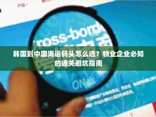 韩国到中国海运码头怎么选？物业企业必知的通关避坑指南