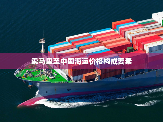 索马里至中国海运价格构成要素