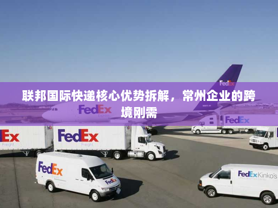 联邦国际快递核心优势拆解，常州企业的跨境刚需