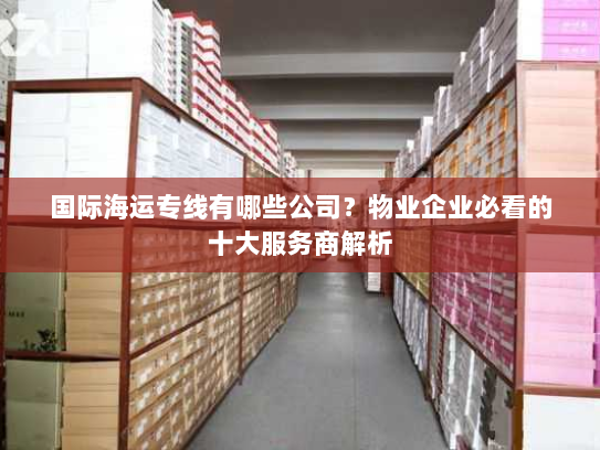 国际海运专线有哪些公司？物业企业必看的十大服务商解析