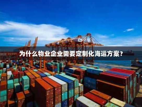 为什么物业企业需要定制化海运方案？