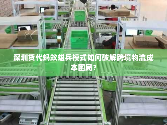 深圳货代蚂蚁雄兵模式如何破解跨境物流成本困局？