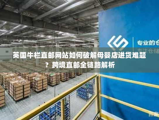 英国牛栏直邮网站如何破解母婴店进货难题?跨境直邮全链路解析 英国牛栏直邮网站如何破解母婴店进货难题?跨境直邮全链路解析