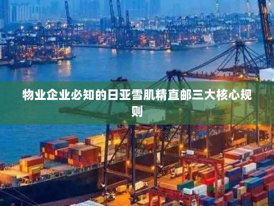 物业企业必知的日亚雪肌精直邮三大核心规则