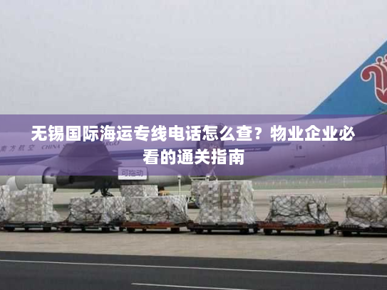 无锡国际海运专线电话怎么查?物业企业必看的通关指南 无锡国际海运专线电话怎么查?物业企业必看的通关指南