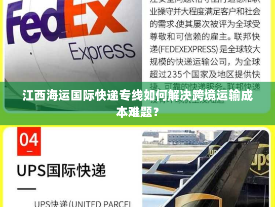 江西海运国际快递专线如何解决跨境运输成本难题？