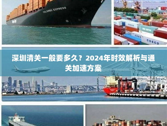 深圳清关一般要多久?2024年时效解析与通关加速方案 深圳清关一般要多久?2024年时效解析与通关加速方案