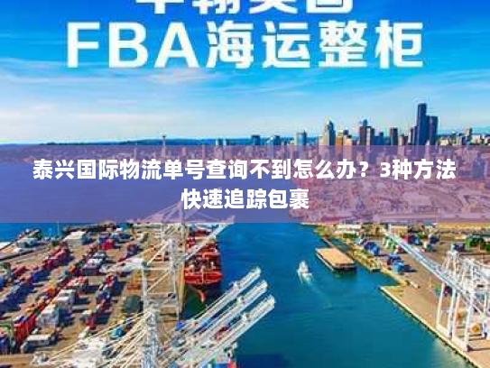 泰兴国际物流单号查询不到怎么办？3种方法快速追踪包裹