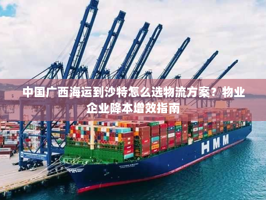 中国广西海运到沙特怎么选物流方案？物业企业降本增效指南