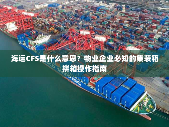 海运CFS是什么意思？物业企业必知的集装箱拼箱操作指南