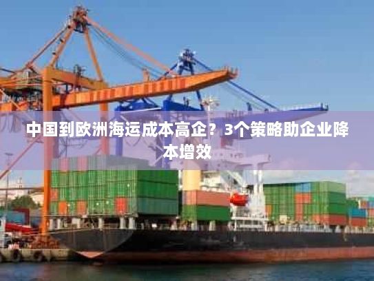 中国到欧洲海运成本高企？3个策略助企业降本增效