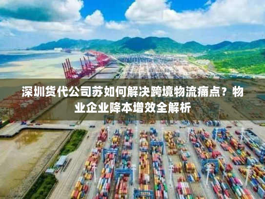 深圳货代公司苏如何解决跨境物流痛点？物业企业降本增效全解析