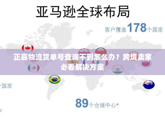 正嘉物流货单号查询不到怎么办？跨境卖家必看解决方案