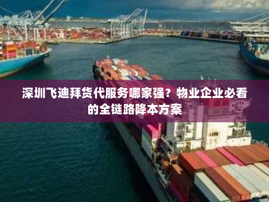 深圳飞迪拜货代服务哪家强？物业企业必看的全链路降本方案