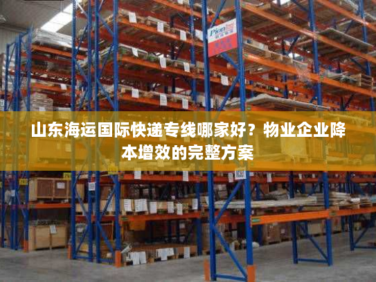 山东海运国际快递专线哪家好？物业企业降本增效的完整方案