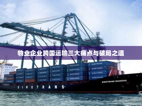 物业企业跨国运输三大痛点与破局之道